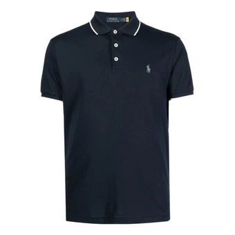 Поло рубашка Polo Ralph Lauren SS22 стандартная мужская тёмно-синяя | Китай.рф