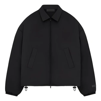 Куртка женская Fear of God Essentials SS24 Drop2 Bomber черная | Китай.рф