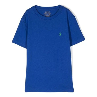 Футболка Polo Ralph Lauren SS23 Dark Blue Kids' | Китай.рф