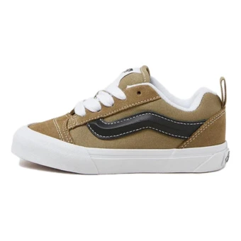 Кроссовки для скейтбординга Vans Knu Skool Canvas Low top Kids' зеленые детские | Китай.рф