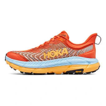 Кроссовки HOKA ONE ONE Mafate Speed 4 мужские оранжевые | Китай.рф
