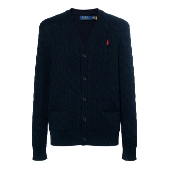 Кардиган мужской Polo Ralph Lauren трикотажный с вышивкой пони | Китай.рф