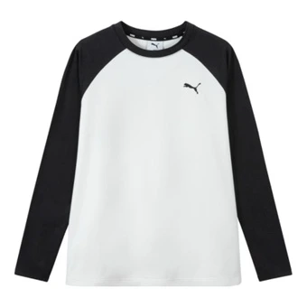 Футболка PUMA детская с длинным рукавом, реглан и животным принтом | Китай.рф