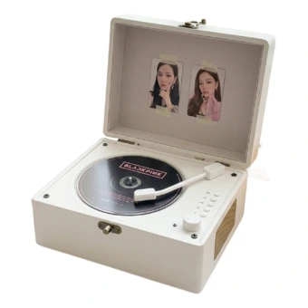 CD-плеер Yinwei C8 с Bluetooth и колонкой в стиле ретро-чемодана | Китай.рф