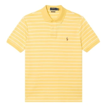 Поло Ralph Lauren SS26 с коротким рукавом и вышивкой пони | Китай.рф