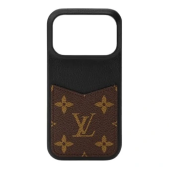 Чехол для телефона LOUIS VUITTON из натуральной кожи Bumper Palace, противоударный, для iPhone 17 Pro Max | Китай.рф