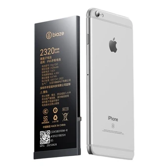 Аккумулятор BIAZE для iPhone 15/14/13/12/11/8/7/Pro Max/X/XS/XR с быстрой зарядкой | Китай.рф