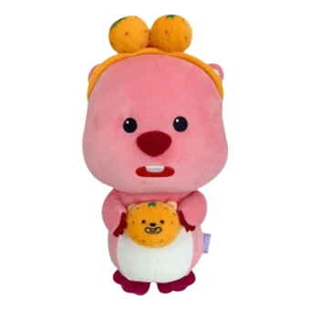 Мягкая игрушка Zanmang Loopy бобр Руби в позе стоя, 18/35 см | Китай.рф