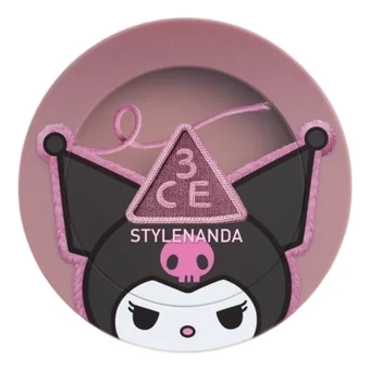 Однотонные румяна 3CE из специальной коллекции Kuromi, оттенок Rebellious Sweetheart | Китай.рф