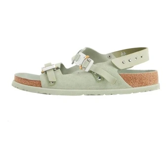 Слайд-сандалии Birkenstock x DIOR кожаные модные, мужские, серо-зелёный | Китай.рф