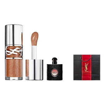Набор для макияжа YSL Saint Laurent: блеск для губ и парфюм Opium | Китай.рф
