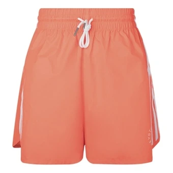 Шорты Stella McCartney Josie Drawstring с кулиской и полосками, женские, оранжевые | Китай.рф