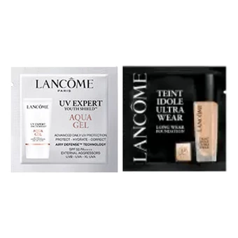 Набор пробников декоративной косметики Lancôme лёгкий прозрачный увлажняющий 1 мл + 1 мл | Китай.рф