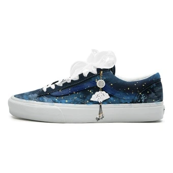 Кроссовки для скейтборда Vans Style 36, низкие, унисекс, сине-белые | Китай.рф