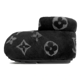 Короткие сапоги Louis Vuitton Footprint Low Boot Monogram Black | Китай.рф