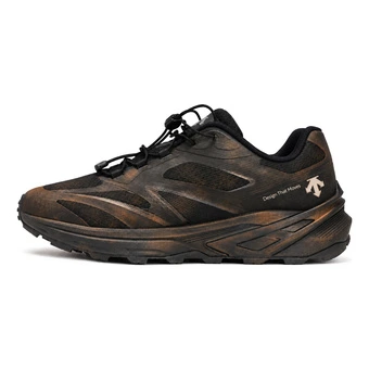 Кроссовки DESCENTE RUNNING 811 низкие повседневные мужские чёрно-медные | Китай.рф