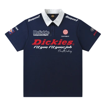 Поло Dickies с воротником и контрастной отделкой | Китай.рф