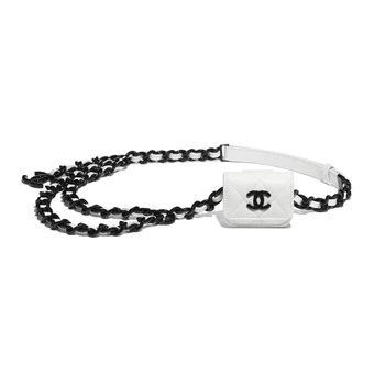CHANEL Поясной держатель для AirPods Pro черно-белый | Китай.рф